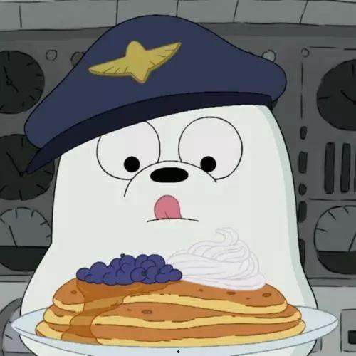 白熊吃瓜头像,趣味横生，揭秘网络潮流新宠